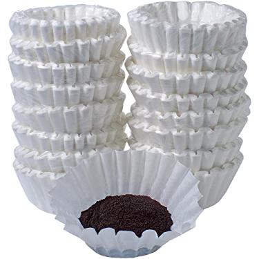 Imagem de Melitta Filtro de papel de café estilo cesta para café, branco