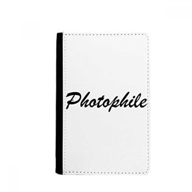 Imagem de Carteira elegante porta-passaporte com foto de palavras notecase burse porta-cartões, Multicolor