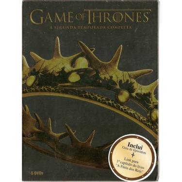 Imagem de Box Dvd Game Of Thrones - A Segunda Temporada Completa -novo
