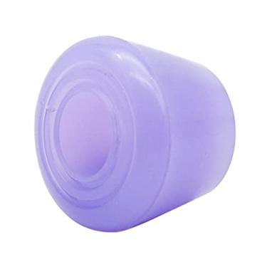 Imagem de Fancyes Prémio Rolhas de Roller Skate Pé, Patins Inline Plugue Parada Pé, anti-slip Patins de Freio Pad, Equipamentos, Roxo
