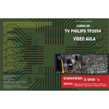 Imagem de Curso em DVD aula TV Philco TP 2054.Prof.Burgos