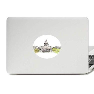 Imagem de Adesivo de vinil com emblema do Capitólio dos Estados Unidos para notebook