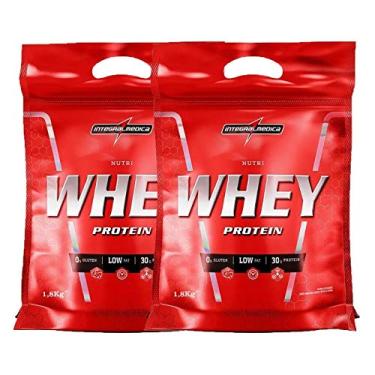 Imagem de Combo 2x Nutri Whey Protein 1,8kg Chocolate Refil Integralmedica