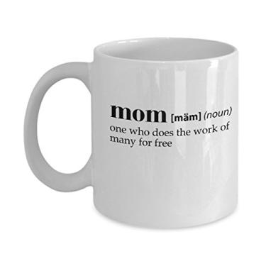 Imagem de Caneca Definition Of Mom – Caneca divertida para mães trabalhadas