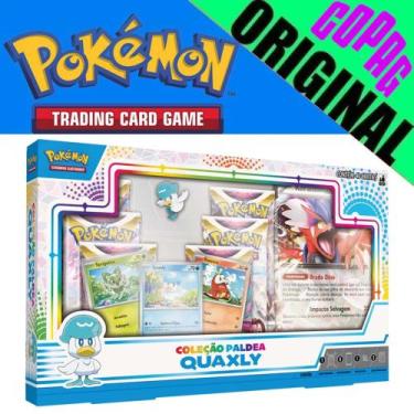 Cartas Pokémon Box Coleço Paldea Fuecoco KaBuM