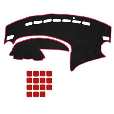 Imagem de Capa de painel de carro, painel de carro evitar almofada de luz esteira de painel para-sol painel de carro protetor solar interior do carro adequado para 3 2009-2013