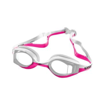 Imagem de Óculos Natação Speedo Focus Rosa Lente Cristal - Unissex