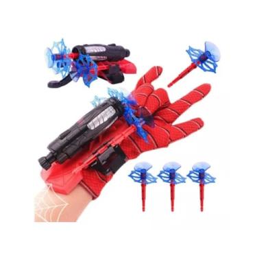 Imagem de Luva Lança Teia Homem Aranha Brinquedo Herói Aranha MIURI