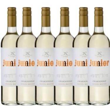 Imagem de Vinho Argentino Bodega Sottano Junior Chardonnay - Caixa com 6 garrafas