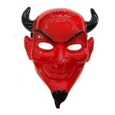 Imagem de Máscara Diabo Capeta Terror Halloween Festa Fantasia Carnaval