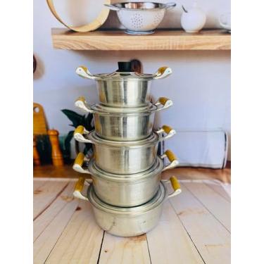 Imagem de Jogo de panela fundida grossa