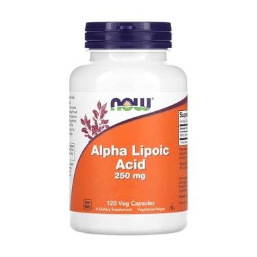 Imagem de Ácido Alfa Lipóico 250mg Now Foods 120Cápsulas Importado