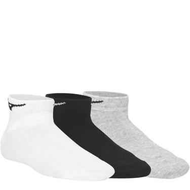 Imagem de Kit Meia 3 pares Unissex Cano Baixo Mizuno Training Basic Mimam21936
