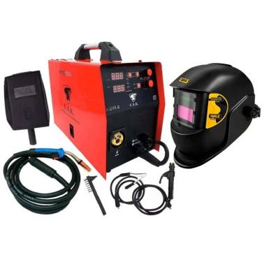Imagem de Máquina de Solda Inversora Multiprocessos 150A USK com Máscara de Solda EVALD