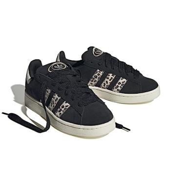 Imagem de adidas Originals Campus 00s feminino, Preto central/cor do fornecedor/bege maravilha, 39