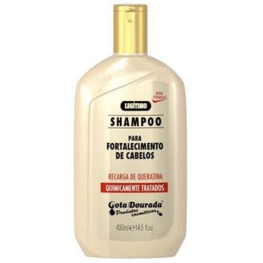 Imagem de Shampoo Recarga De Queratina Quimicamente Tratados Gota Dourada