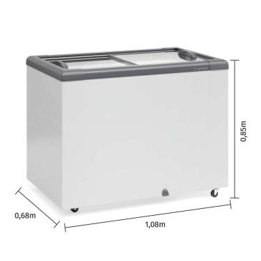 Imagem de Conservador Horizontal Ghd-300/cz/127v 60hz Branco