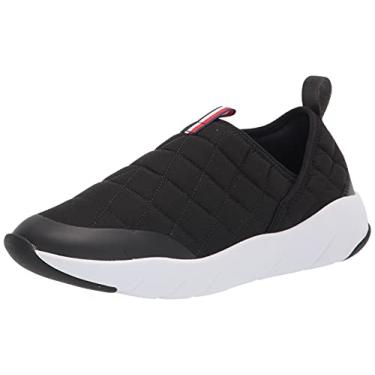 Imagem de Tommy Hilfiger Tênis masculino Gaines, Preto, 11.5