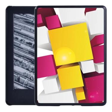 Imagem de Capa rígida para tablet Kindle 10ª/8ª geração/Kindle Paperwhite 1 5th/2 6th/3 7th/4 10th Tablet Capa protetora durável (29.3D-Gold Square, Paperwhite PQ94WIF)