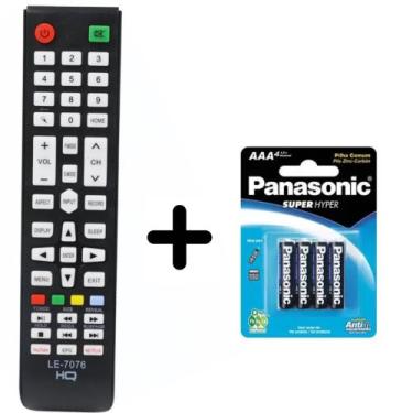 Imagem de Controle Remoto Tv Hq SmartV 20df Hk320df Hqs32nkh Hqs43nk + PILHAS PA