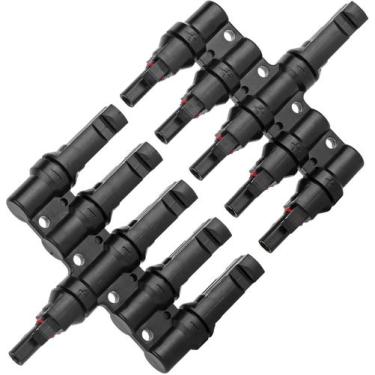 Imagem de Dmti Conector Mc4 Tipo Y 5 Vias Paralelo Painel Placa Solar