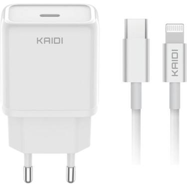 Imagem de Carregador Turbo Rapido 20W USB-C e Cabo Lightning compativel Apple Ip