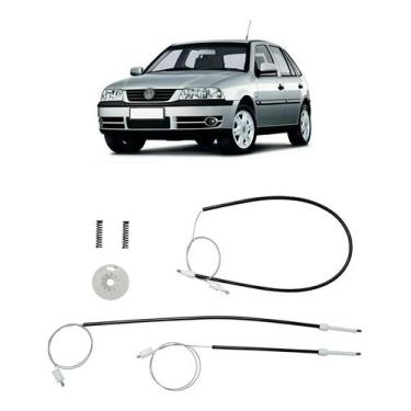 Imagem de Kit Reparo Gol G3 - 4 Portas Dianteiras p/ Máquina de Vidro Eletrico 3