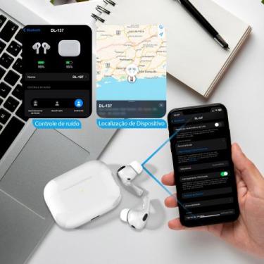 Imagem de Fone de ouvido Bluetooth Com Cancelamento de Ruido Sem Fio portátil IO