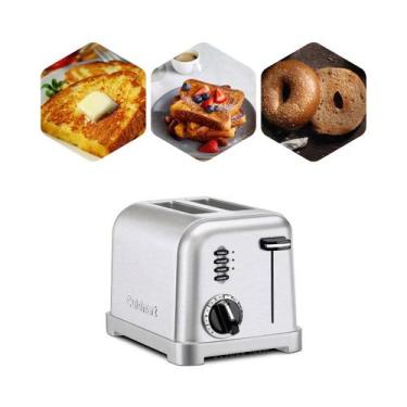 Imagem de Torradeira Para Pao Frances Eletrica Inox 110v Fácil Limpeza - Cuisina