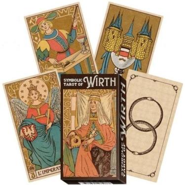 Imagem de Symbolic Tarot Of Wirth Deck Tarô Simbólico de Oswald Wirth Baralho de