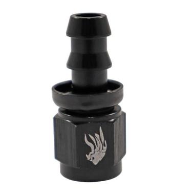 Imagem de Conexão de Mangueira 3/8 x 6AN All Black - Cód.7814 - ASLLAN