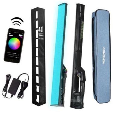 Imagem de Bastão De Led Yongnuo Yn660 Rgb, Efeitos 45w Com Fonte + Softbox Grid