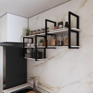 Imagem de Prateleira Contemporânea em Paralelepípedo  Estilo e Funcionalidade pa