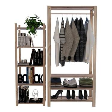 Imagem de Estante Organizar Moderno Guardar Roupa Camisas Estante - Technox