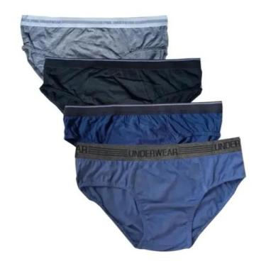 Imagem de kit 24 cueca slip 100% algodão sortida adulto SDE - NAIMUS, Sortida, G