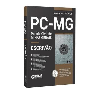 Imagem de Apostila PC-MG 2024 - Escrivão - Nova Concursos