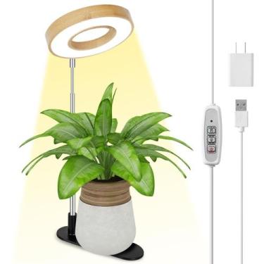Imagem de Grow Light LORDEM Bamboo Base Desktop LED Full Spectrum