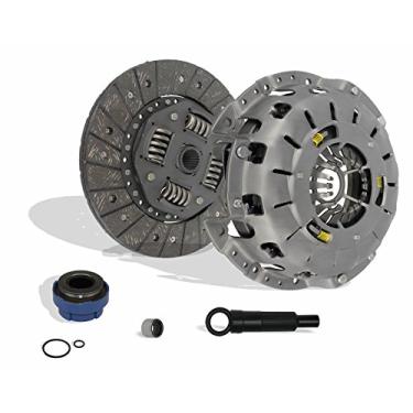 Imagem de Kit de embreagem compatível com B2300 B2500 Ford Ranger XL XLT SE SX DS STX Troy Splash Base Edge 11/1994-2011 2.5L 2.3L Gas SOHC 3.0L V6 Gas OHV Naturally (placa autoajustável; 07-116)