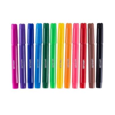 Imagem de Canetinha jumbo c/12 leo e leo - LEONORA