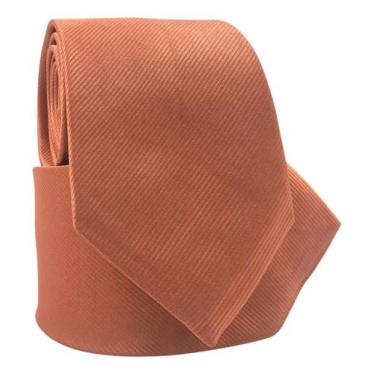 Imagem de Gravata Social Risco Fino Padrinho Evento - RPires, Terra cota risco f