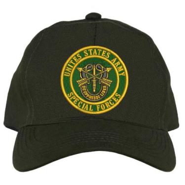 Imagem de Boné Kaluapa Us Army Special Force, Único, Verde, Unissex