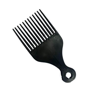 Imagem de Pente Garfo para Penteado Cabelo Cacheado Afro Hair Black Power Unisse