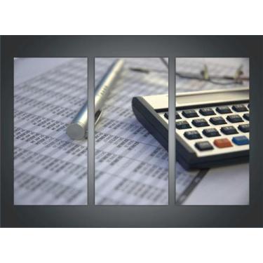 Imagem de Quadro Decorativo Contabilidade e Economia Profissão Salas Decorações 