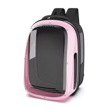 Imagem de Mochila Panorâmica Transporte Pet Avião Para Cães E Gatos Luxo - MHR, 