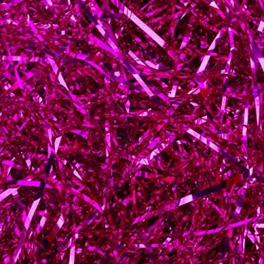 Imagem de Enchimento de cesta de 100 gramas de papel desfiado, rosa brilhante vermelha de filme PP cesto triturador e fios de grama desfiada enrugada confete de ráfia papel caixa de presente para embrulho de presente DIY e enchimento de cesta