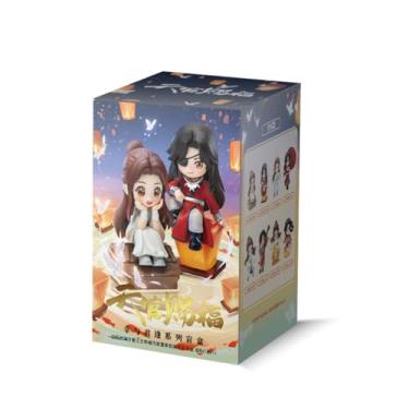 Imagem de RZAHUAHU Heaven Official Blessing Hua Cheng Xie Lian Chibi Figure Blind Box Anime Gift (individual (aleatório))