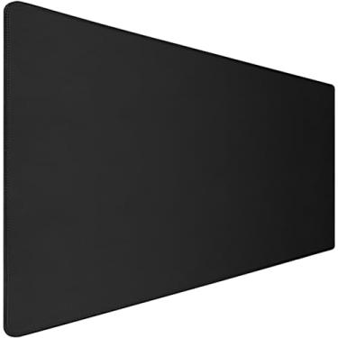 Imagem de Mouse pad grande para jogos com bordas costuradas estendidas, (70 x 40 cm) base de borracha natural antiderrapante durável, teclado à prova d'água, mouse de computador para profissionais de