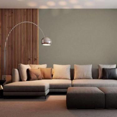 Imagem de Papel de Parede Vinílico Essencial 4301 Marrom Liso Linho - Boradecor