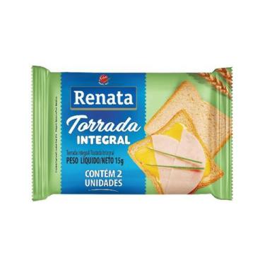 Imagem de Torrada integral renata sachê 15g c/ 20 unidades