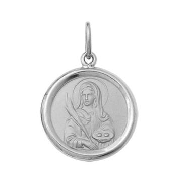 Imagem de Pingente Redondo Medio 2,6cm Ouro Maciço 18k FDMR2-K430 (22 Santos) - 